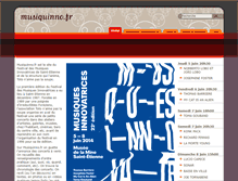Tablet Screenshot of musiquinno.fr